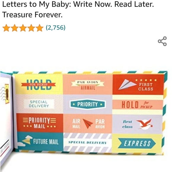 Paper Time Capsule Letters to my Baby - Picture 3 of 8